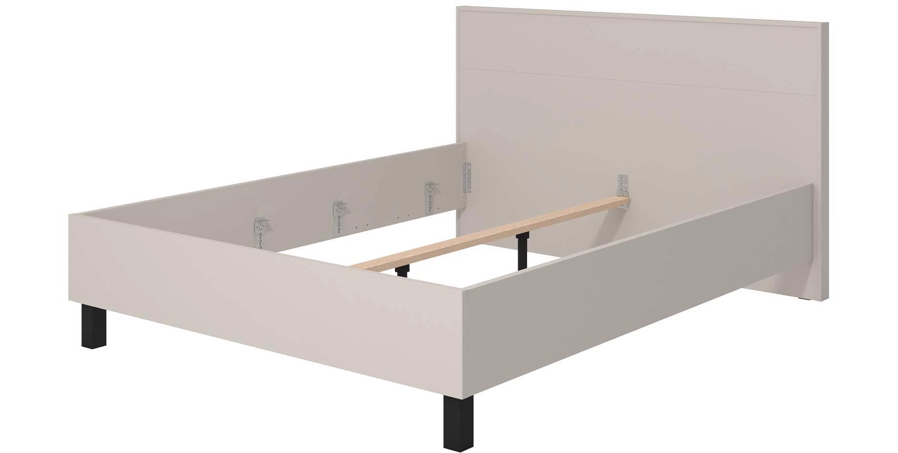 Marron krevet B/P 172,5x210,5x102 cm kašmir
