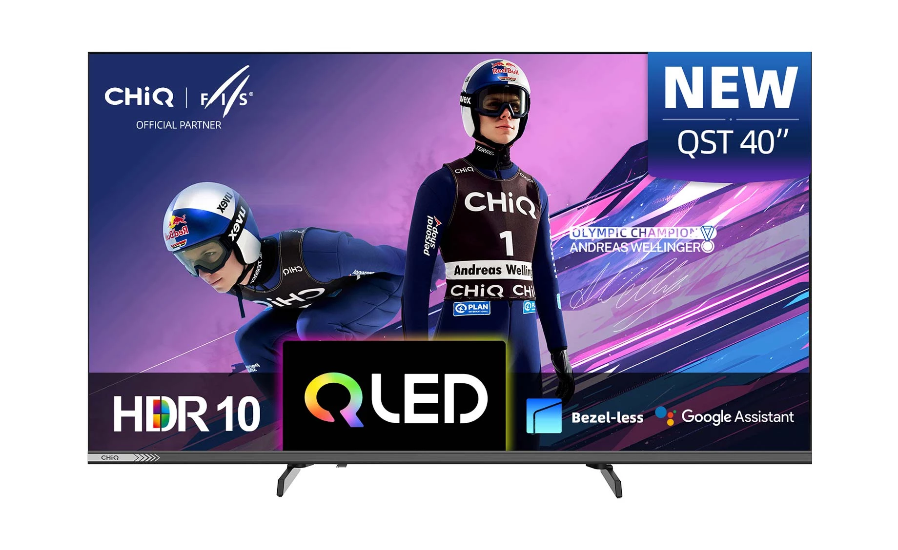 CHiQ L40QST (40"/100 cm) Full HD QLED Google Smart TV