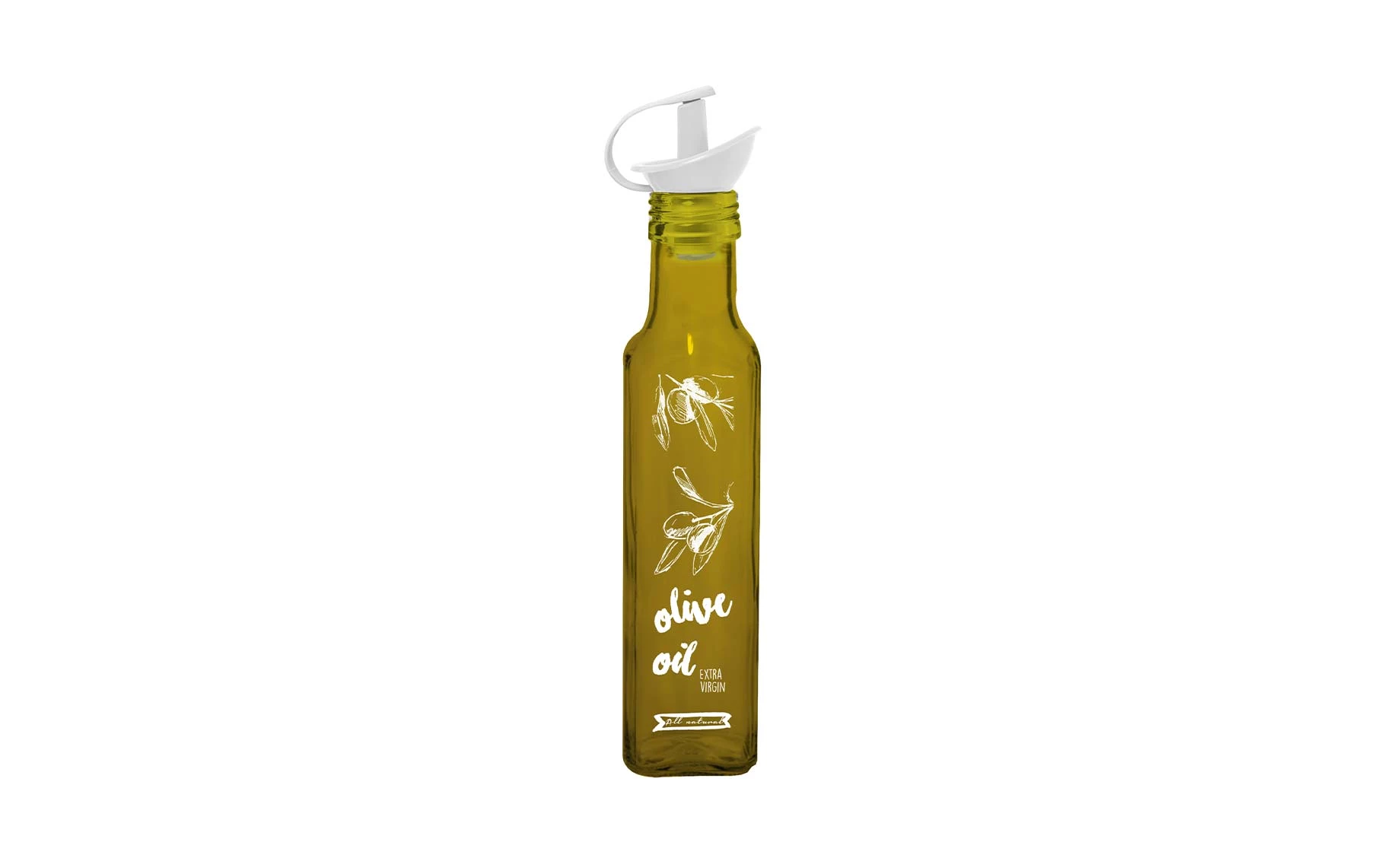 Flaša za maslinovo ulje Olio 250ml zelena