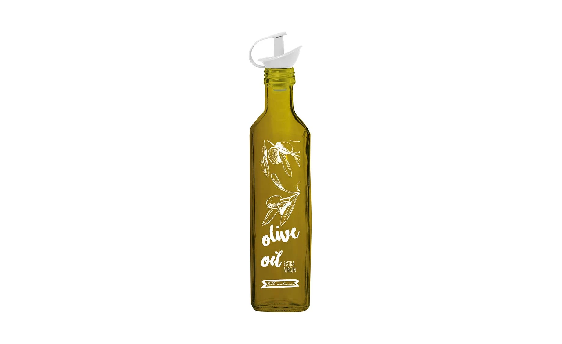 Flaša za maslinovo ulje Olio 500ml zelena