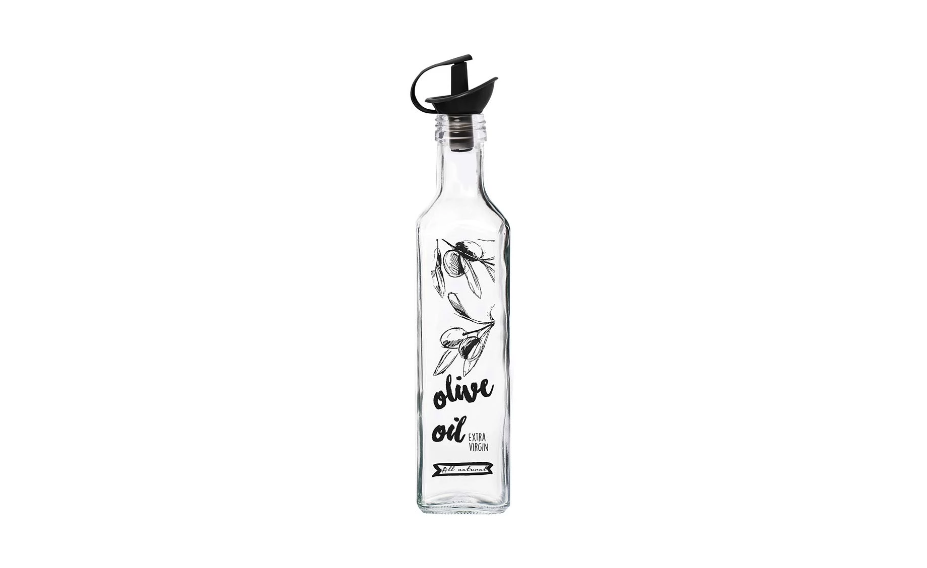 Flaša za maslinovo ulje Olio 500ml crna