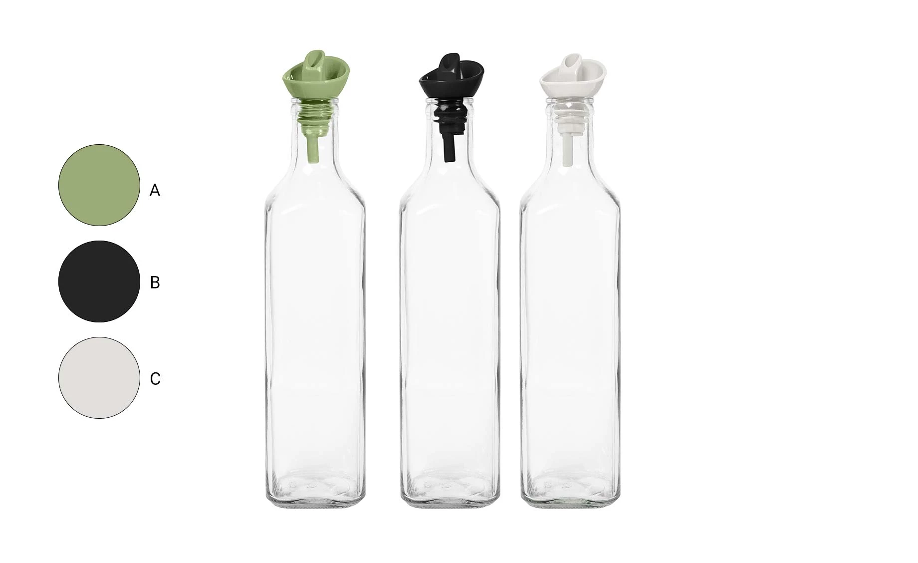 Flaša za ulje ili sirće Lyla 500ml više boja