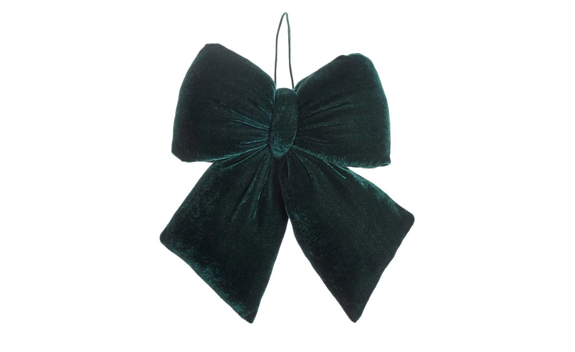 Dekorativna mašna green velvet 20x25cm
