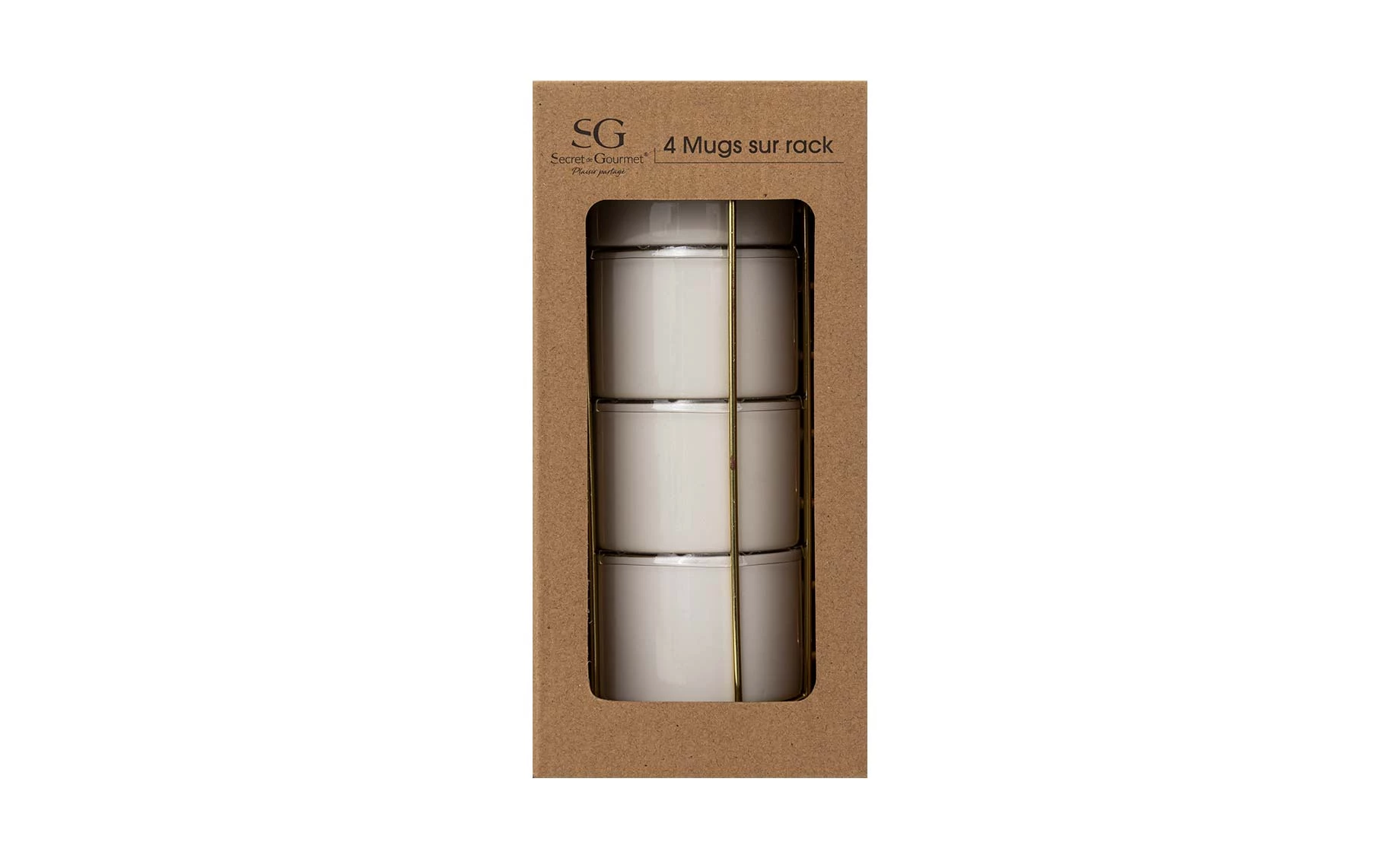Set 4 šolje na stalku Arya 170ml