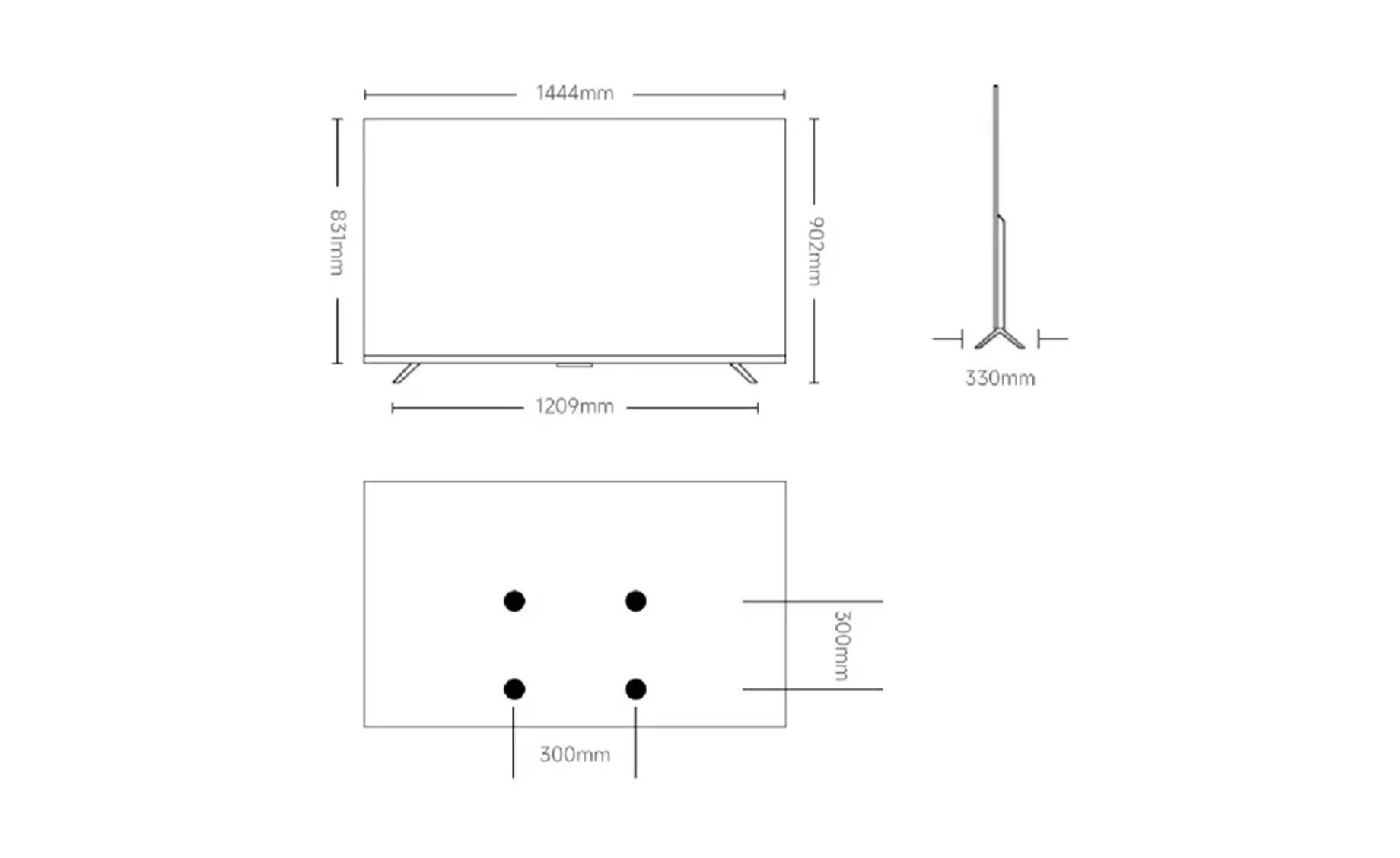 Xiaomi TV S Pro Mini LED 65" Ultra HD QLED TV