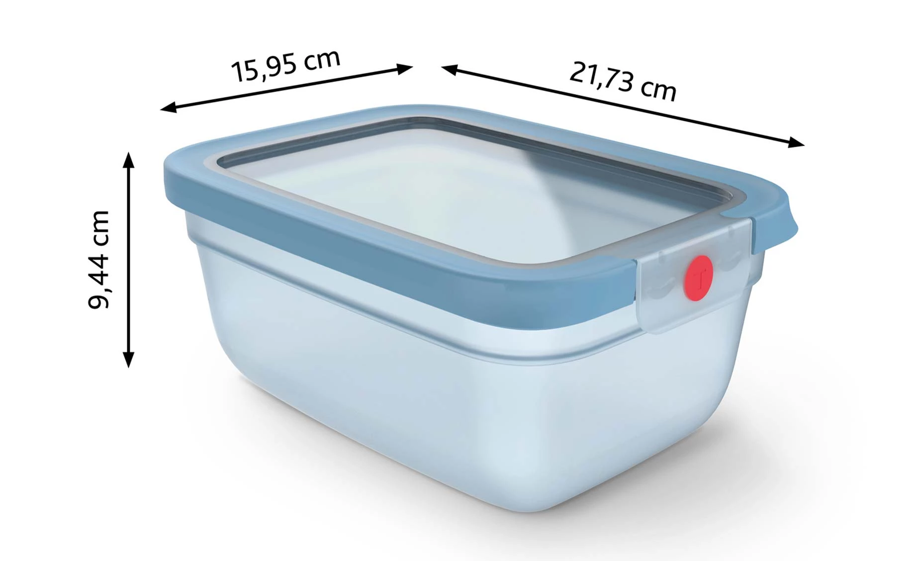 Posuda za hranu OneClick 1,5l plava