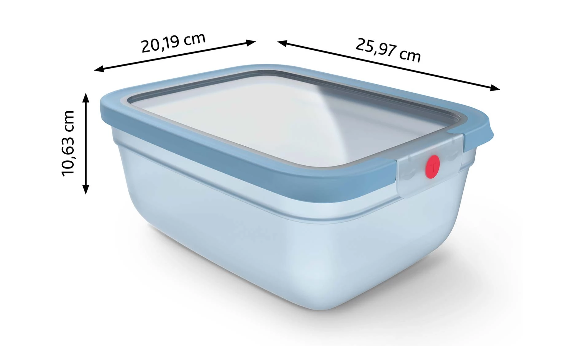 Posuda za hranu OneClick 3l plava