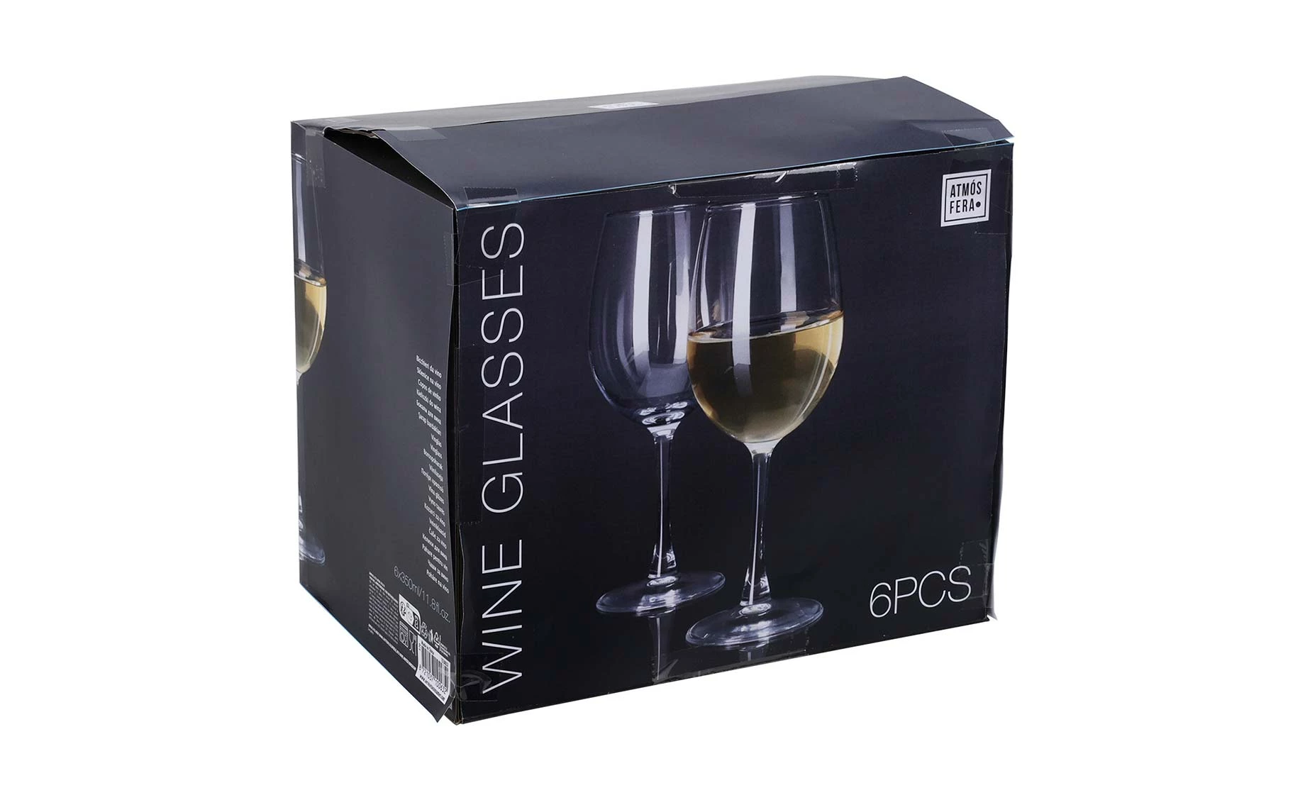 Set 6 čaša za vino Crystal 350ml