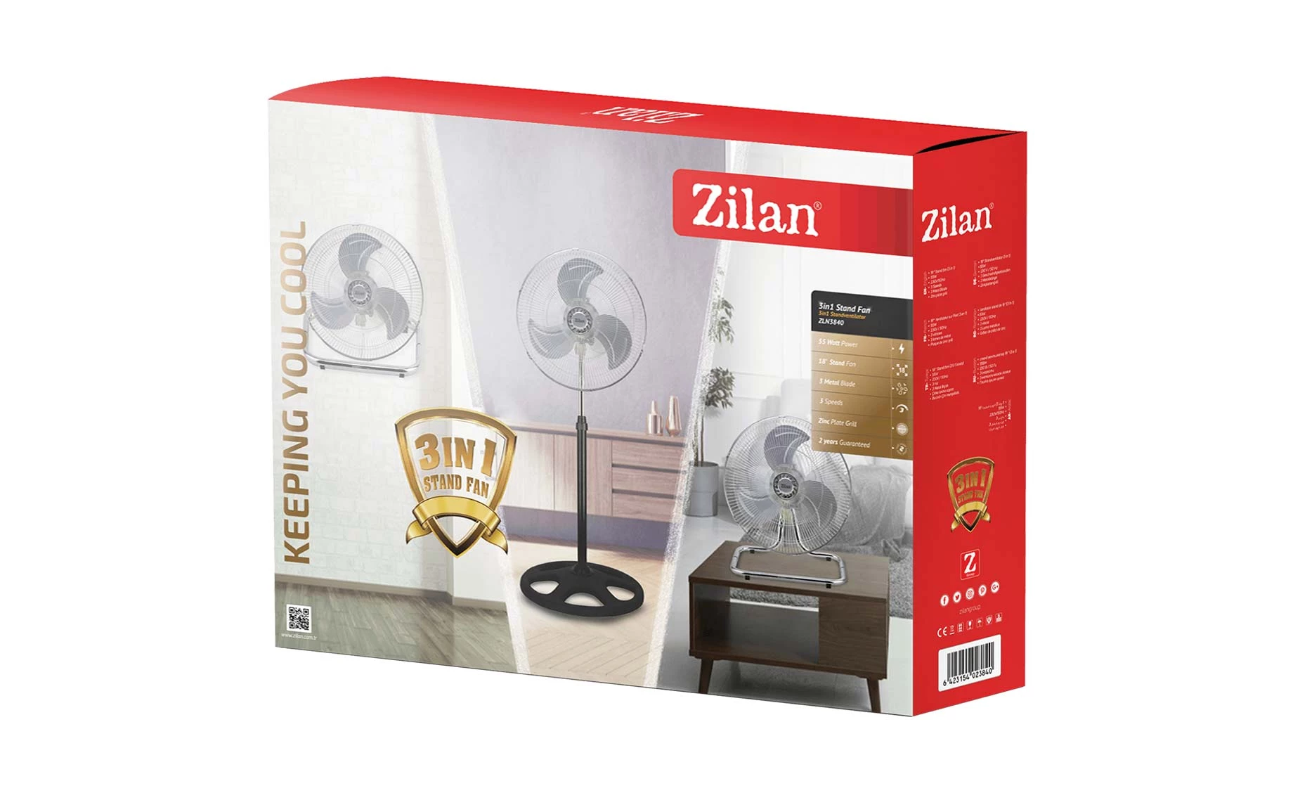 ZILAN ZLN3840 ventilator