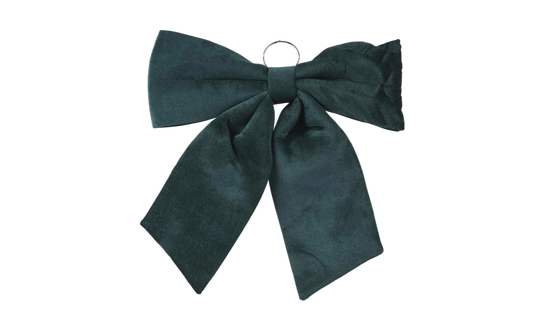 Dekorativna mašna 48x52 cm velvet green
