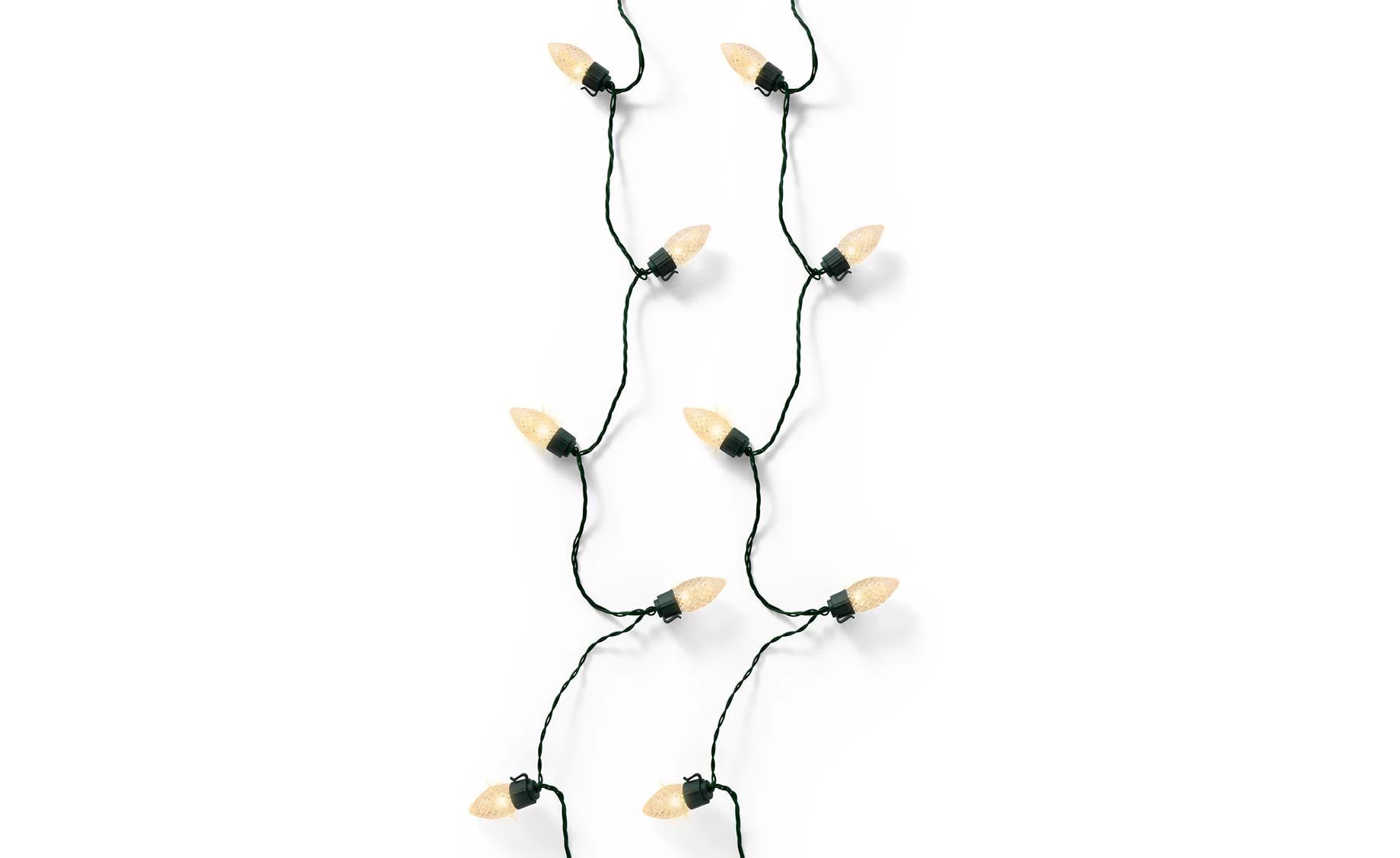 Lampice Vintage 9,8m 50LED green/soft gold