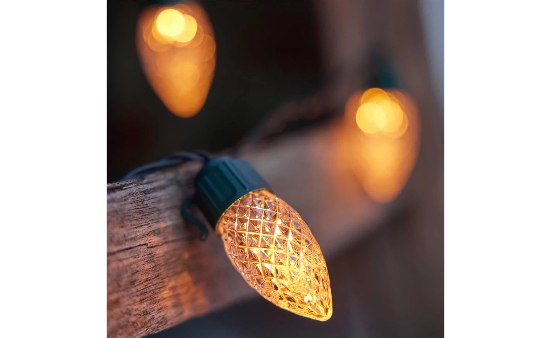 Lampice Vintage 9,8m 50LED green/soft gold