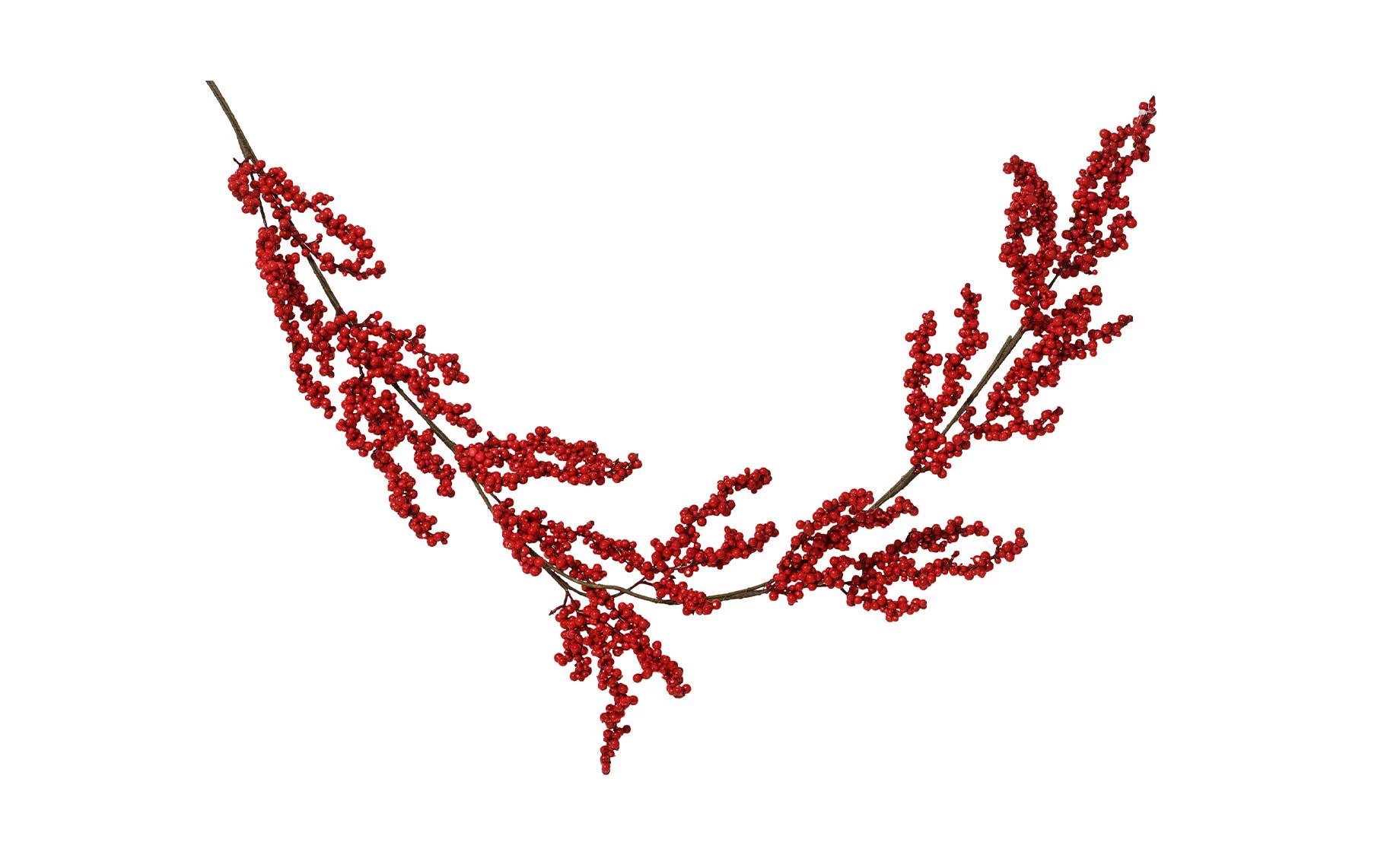 Girlanda Red Berry 130cm