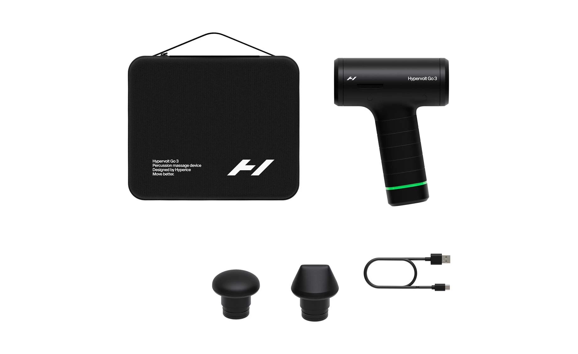 Hyperice Hypervolt 3 GO masažni pištolj