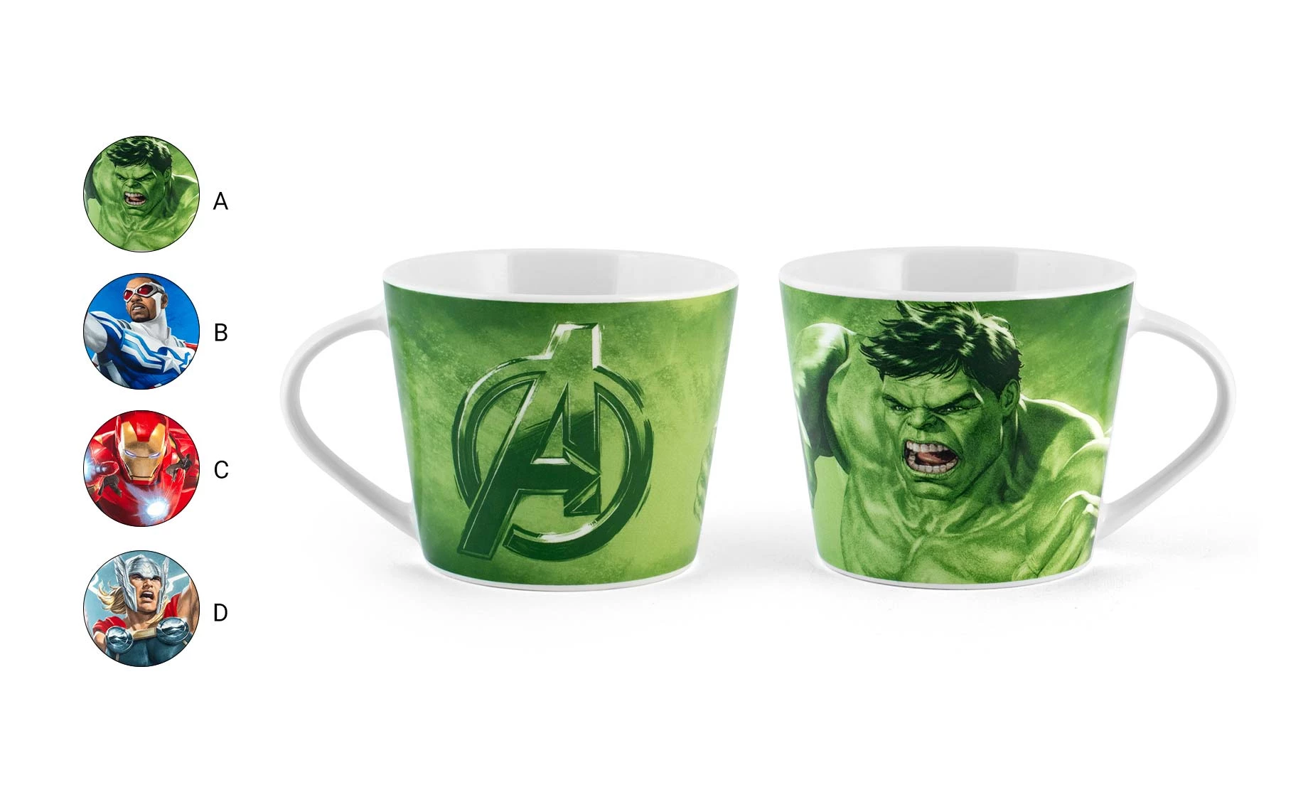 Šolja Avengers 400ml više motiva