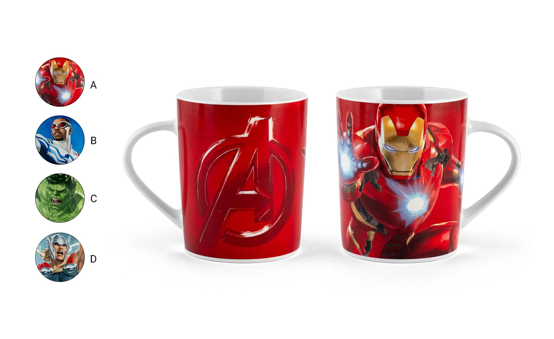 Šolja Avengers 300ml više motiva