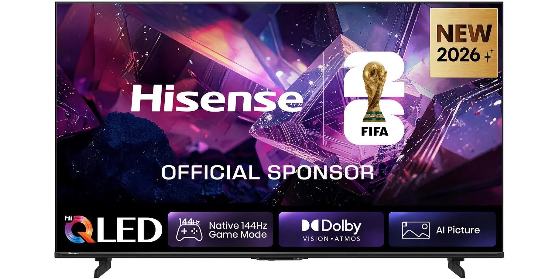 Hisense 75E7S PRO (75"/189cm) 4K UHD QLED 144Hz Gaming VIDAA Smart TV 