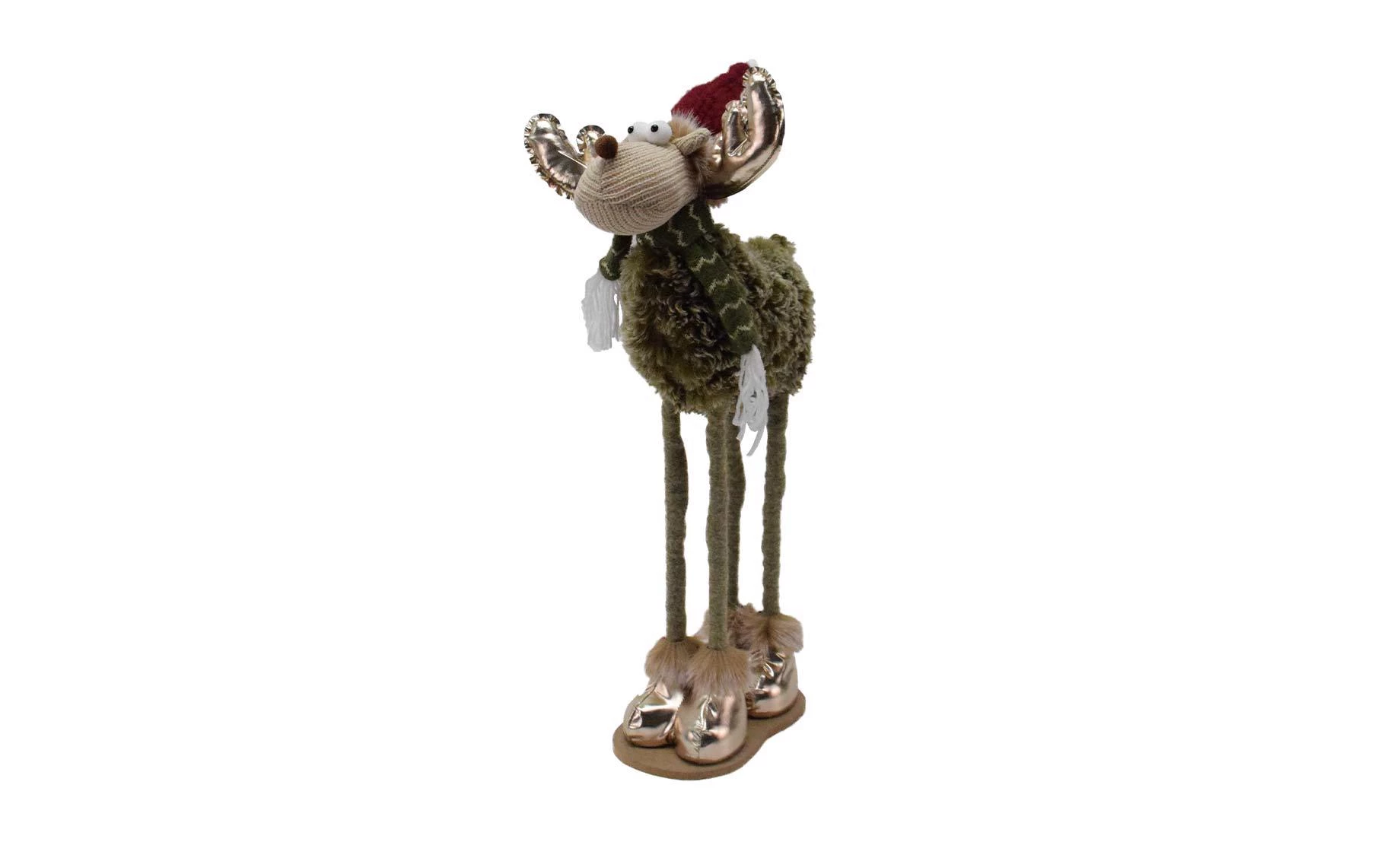 Dekoracija Deer Long legs 124cm green