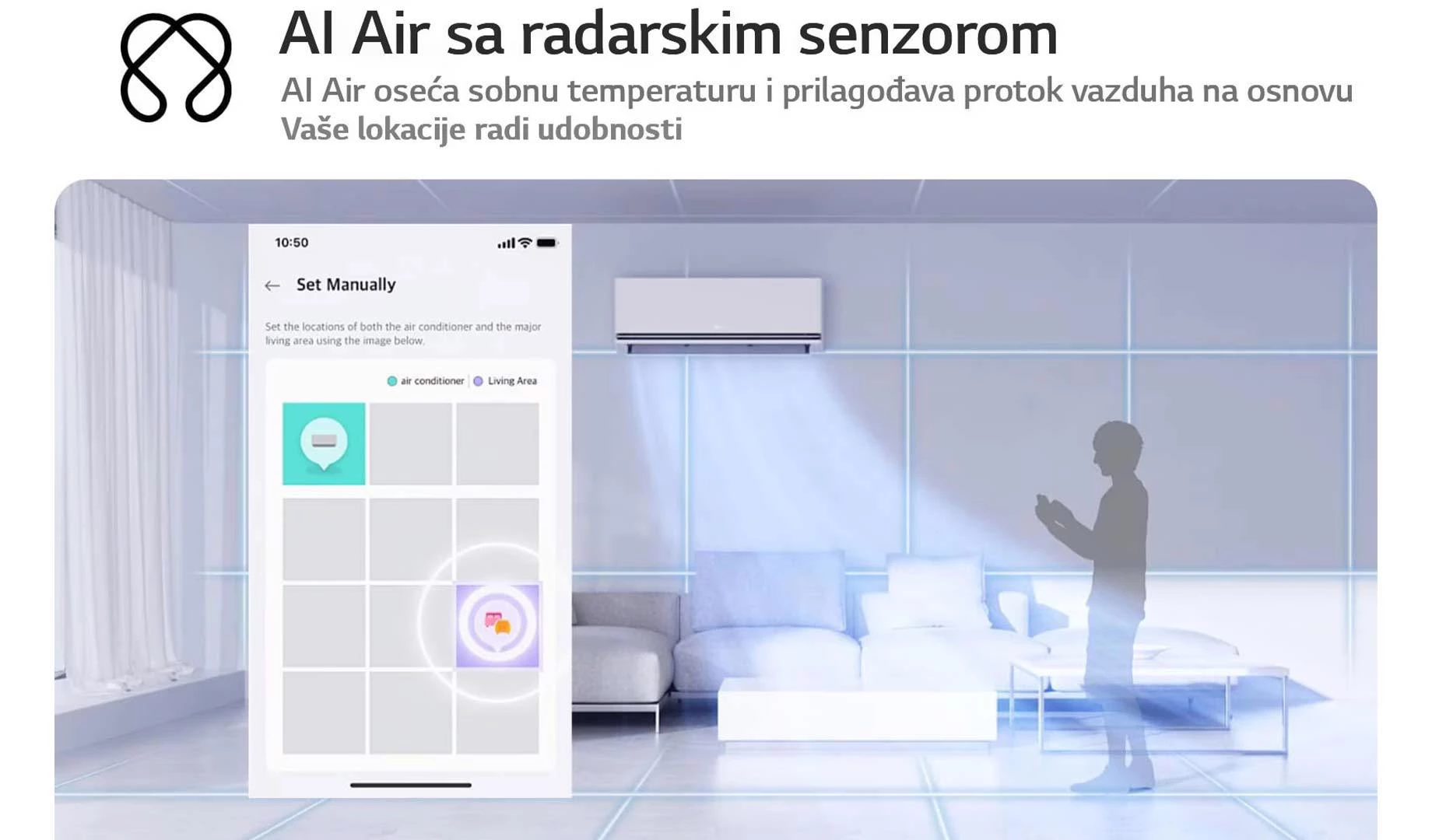 LG H12S1DA klima uređaj