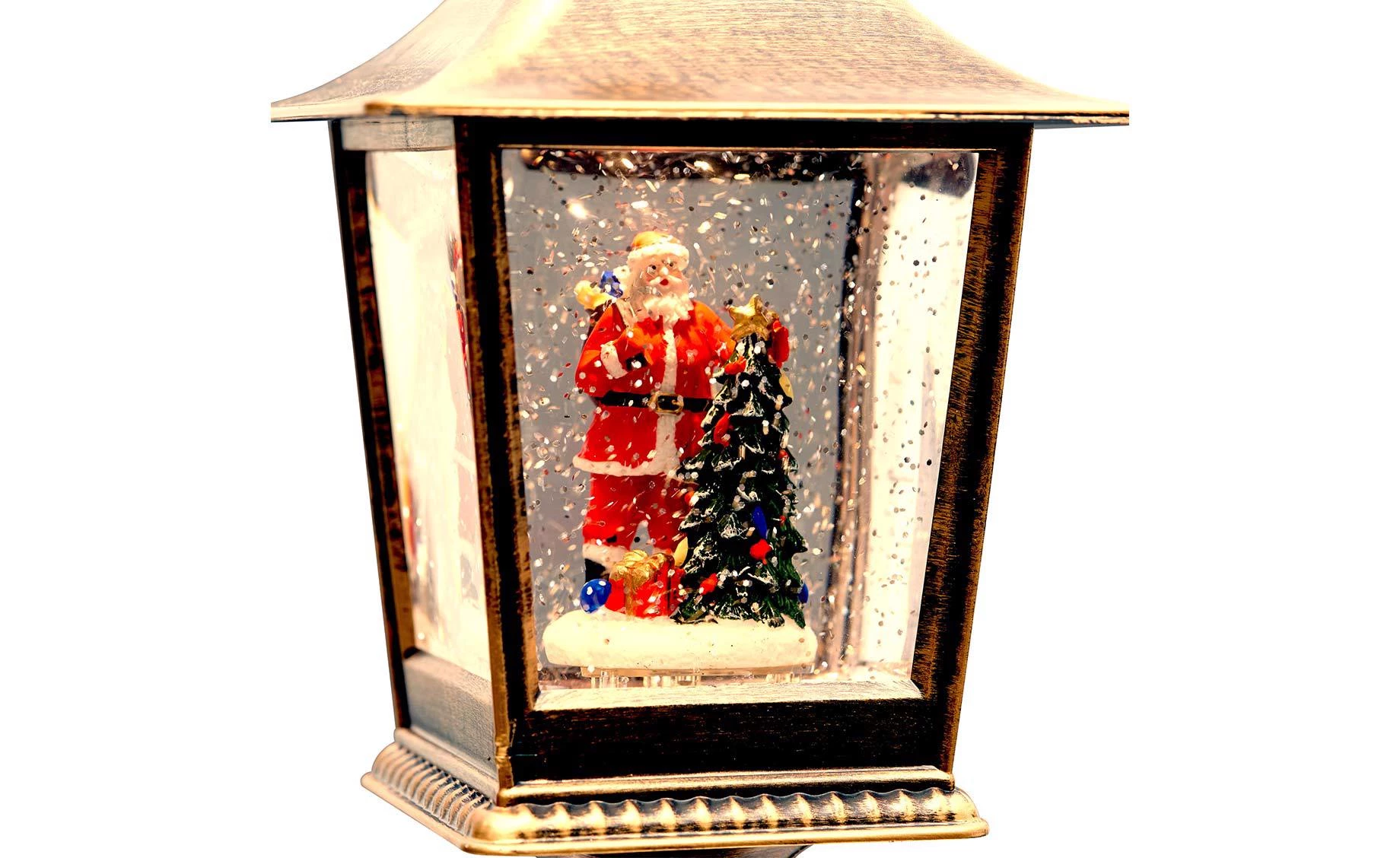 Dekoracija Lanterna Santa LED 31 cm