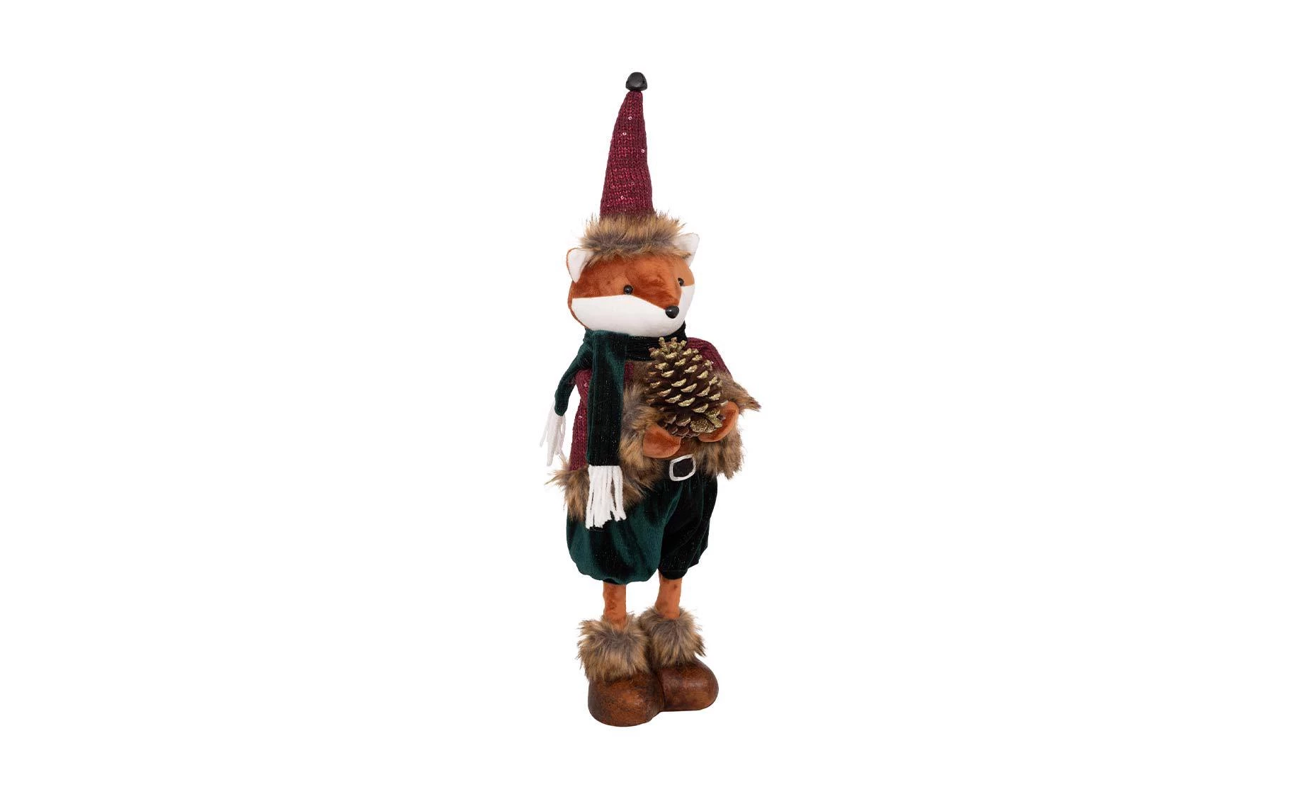 Dekoracija Fox standing 50cm, Mysterious Forest