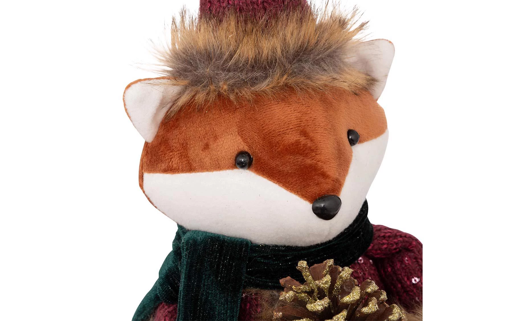 Dekoracija Fox standing 50cm, Mysterious Forest