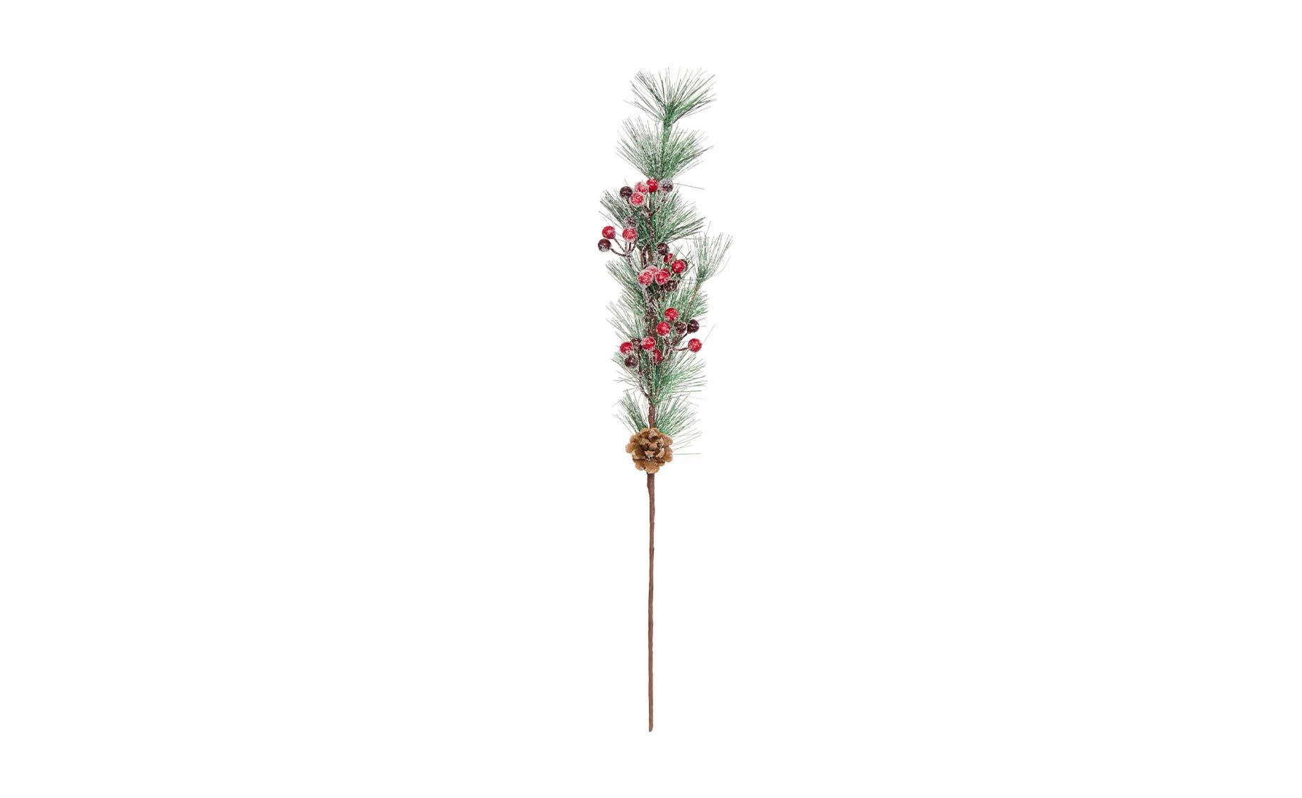 Dekorativna grana Snow berries 65 cm