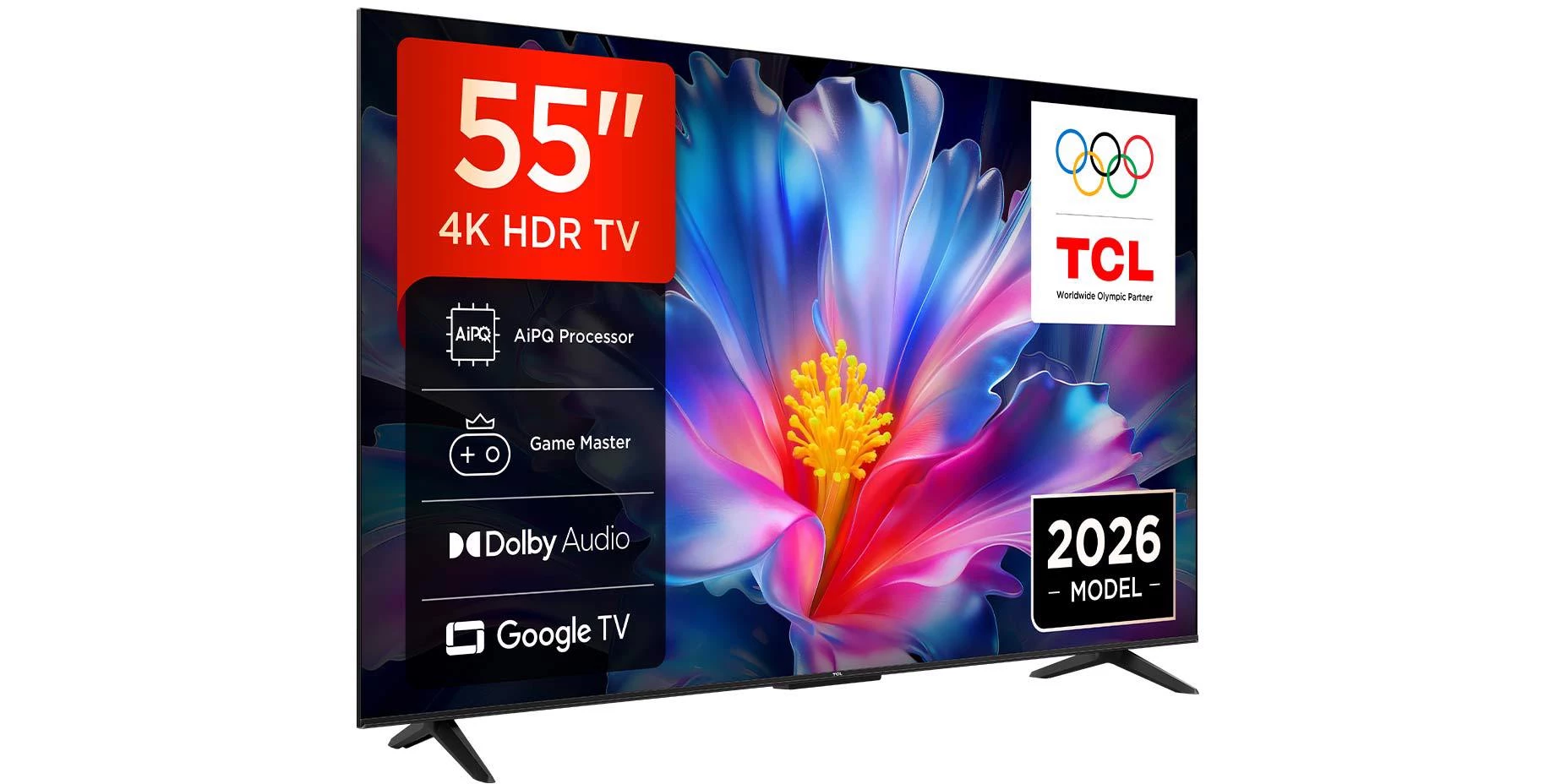 TCL 55P6L (55"/139cm) 4K UHD LED Google Smart TV
