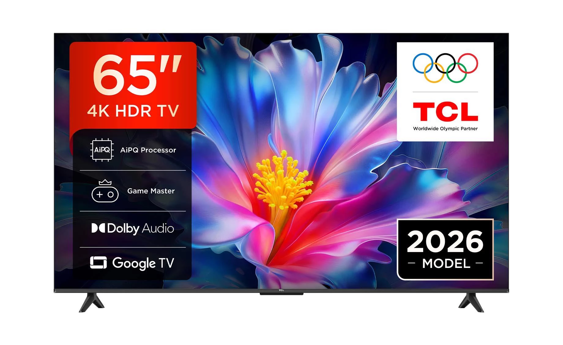 TCL 65P6L (65"/165cm) 4K UHD LED Google Smart TV