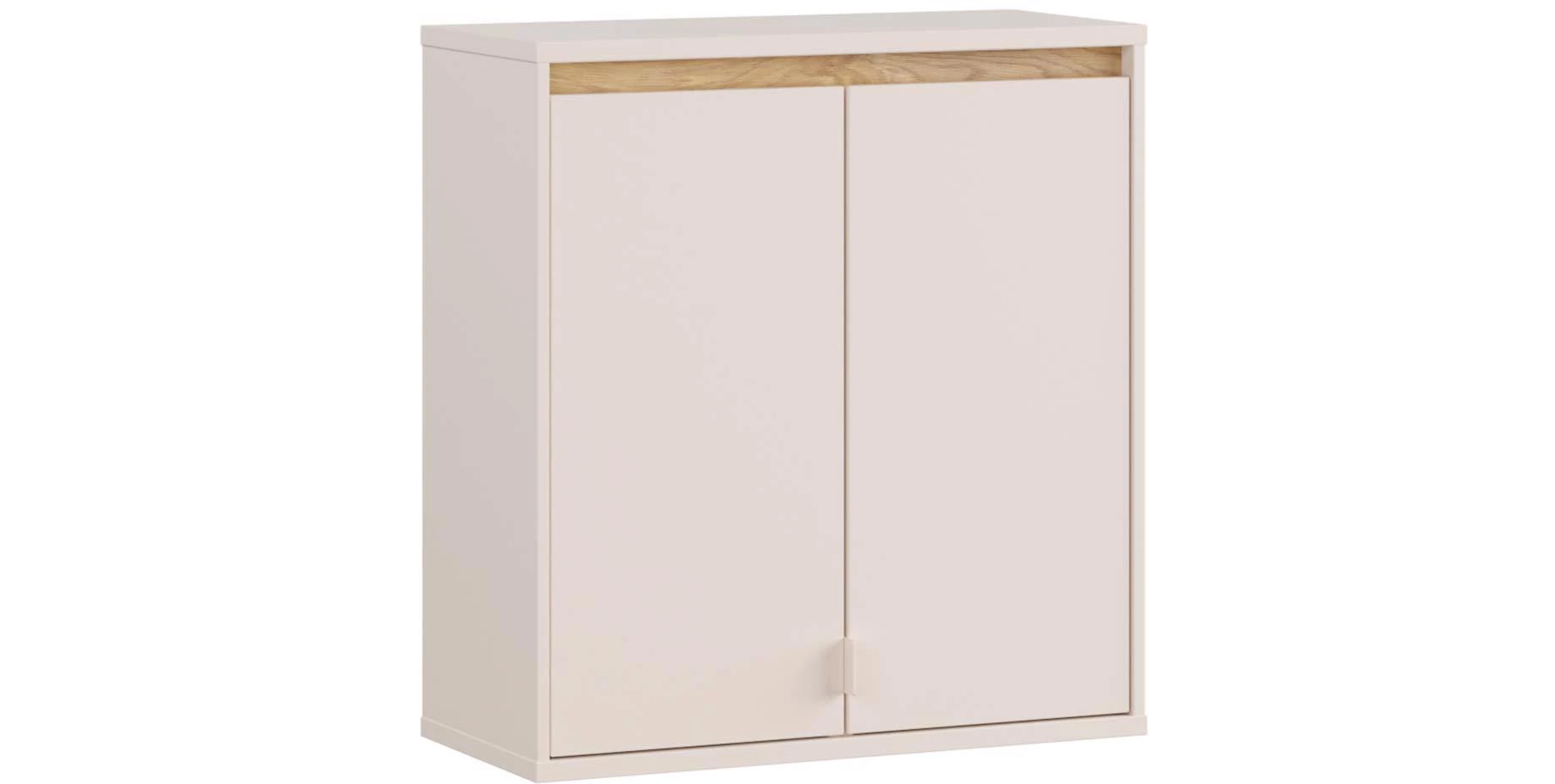 Mimatte viseći ormarić sa rasvetom 73x33x78 cm kašmir