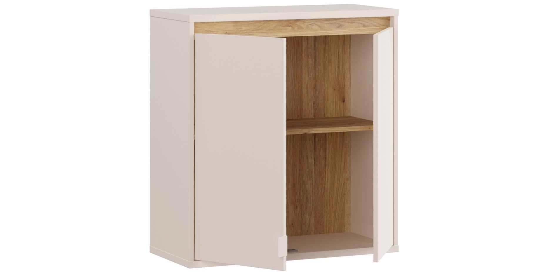 Mimatte viseći ormarić sa rasvetom 73x33x78 cm kašmir