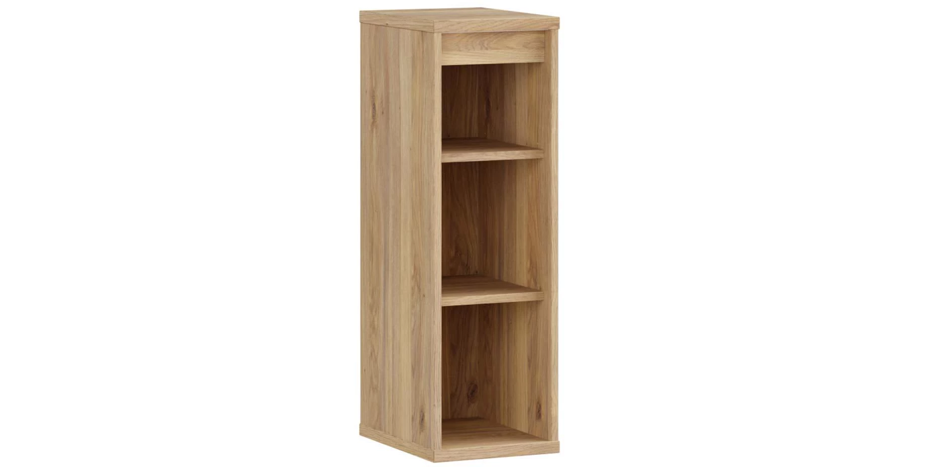 Mimatte viseća polica sa rasvetom 25x33x78 cm natur