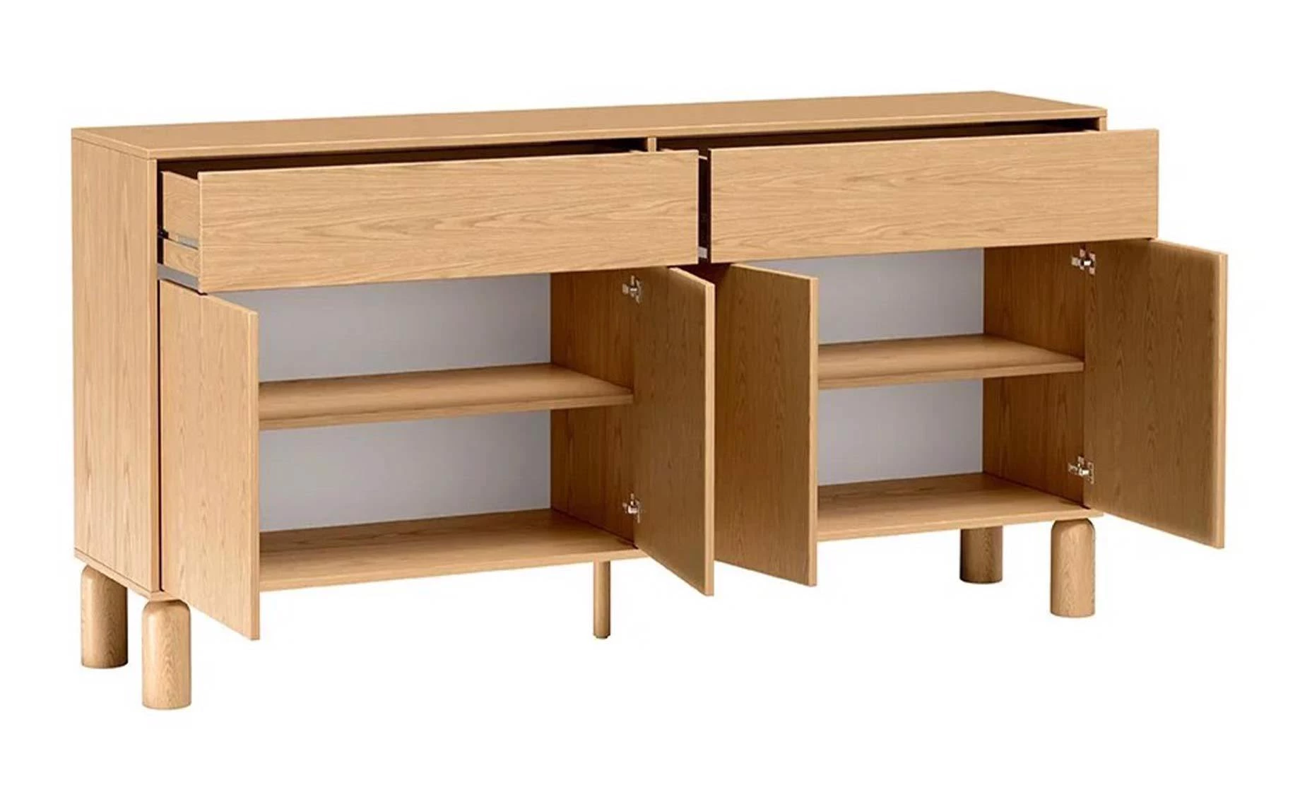 Sanden komoda 180x40x91 cm natur
