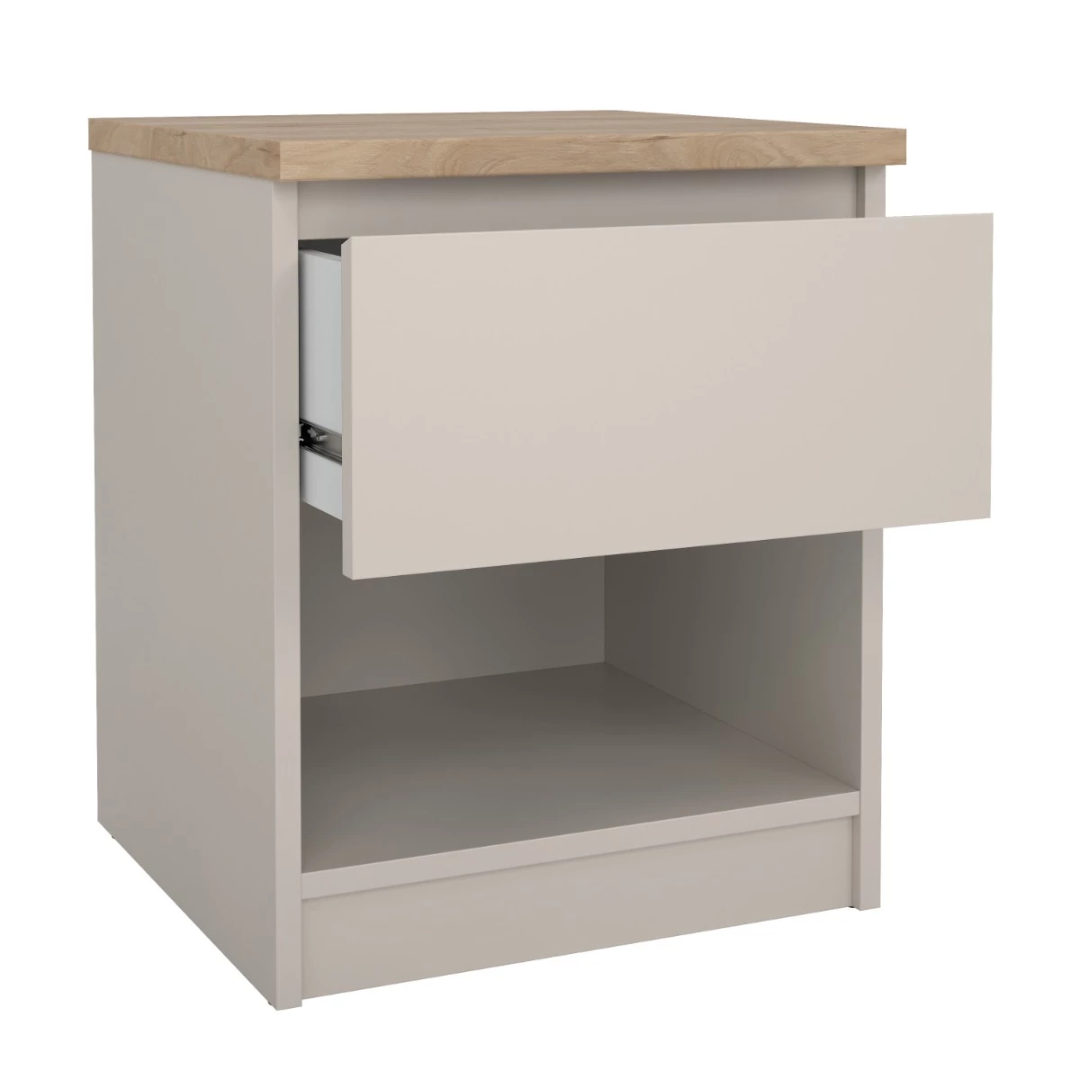 Naia noćni ormarić 1 fioka 40,4x40x49,5 cm kašmir