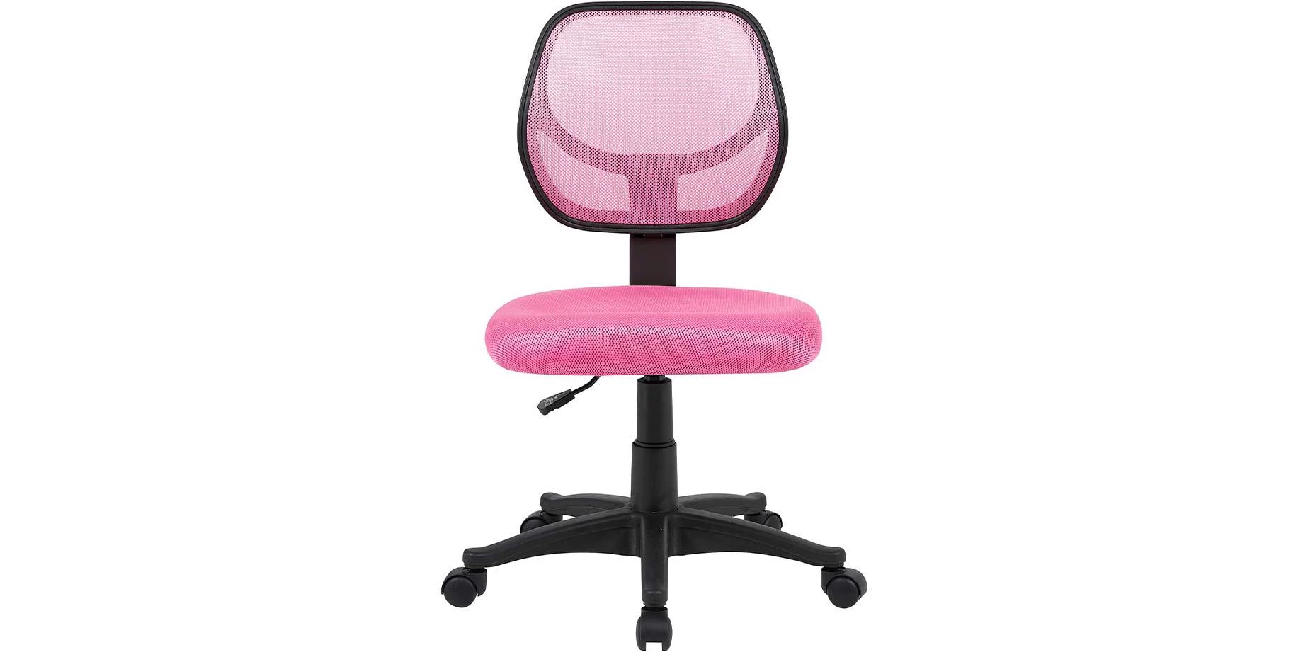 Luke kancelarijska stolica 47x55x85,5-95,5 cm roze