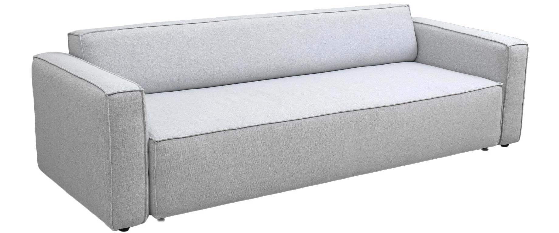 Cora trosed sa ležajem 238x92x71 cm svetlo sivi