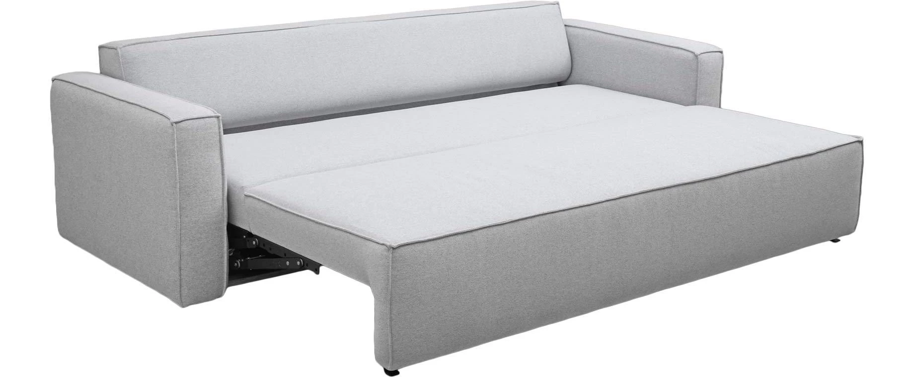 Cora trosed sa ležajem 238x92x71 cm svetlo sivi