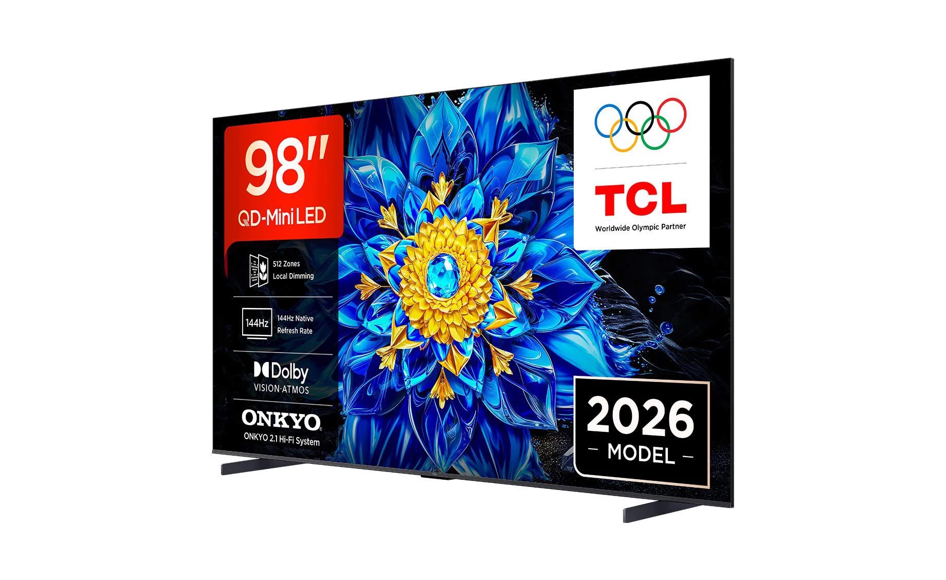 TCL 98P8L 98"(248cm) 4K UHD QD-Mini LED Google TV