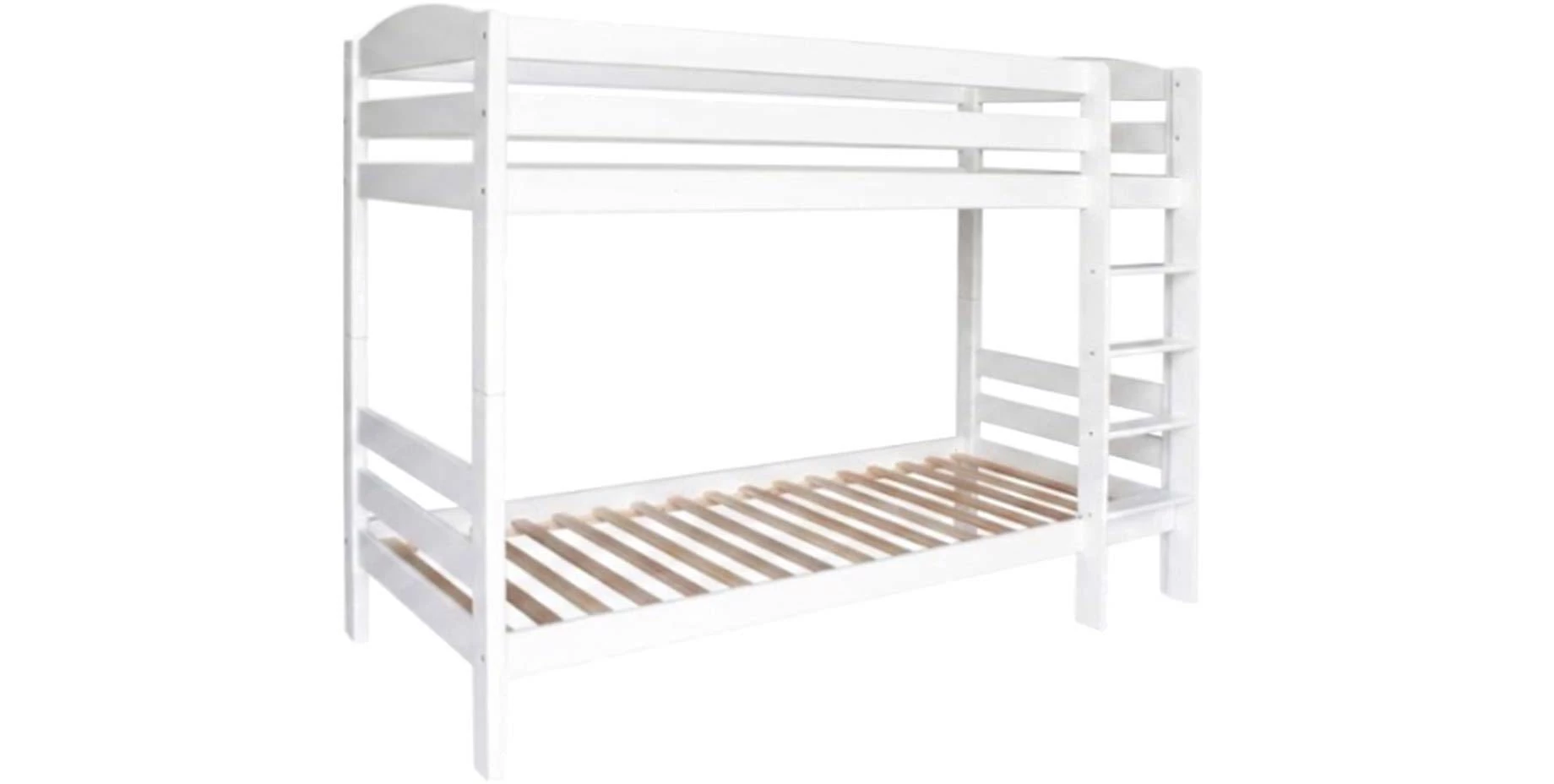 Twins krevet na sprat sa podnicom 102x208x164 cm bela
