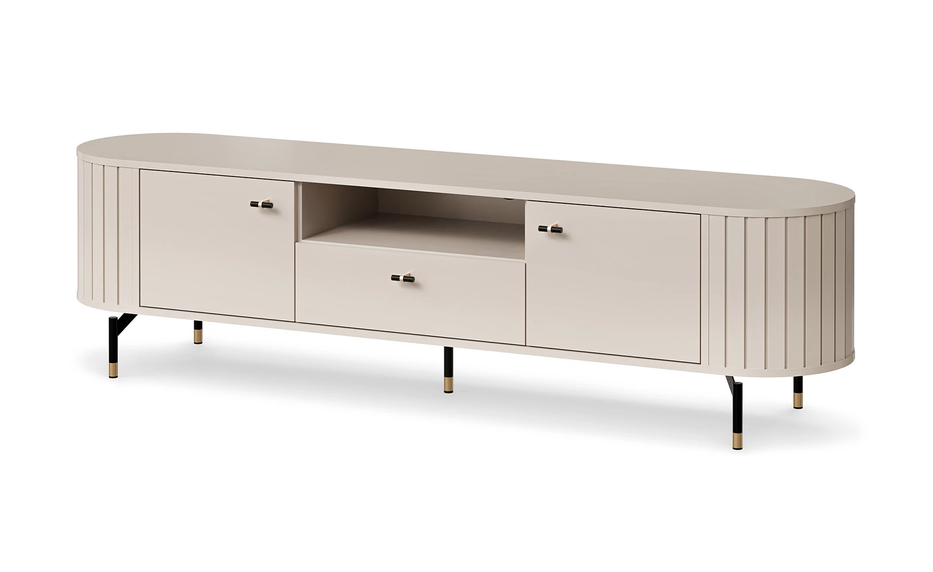 Zante TV komoda 180,1x40x49 cm kašmir