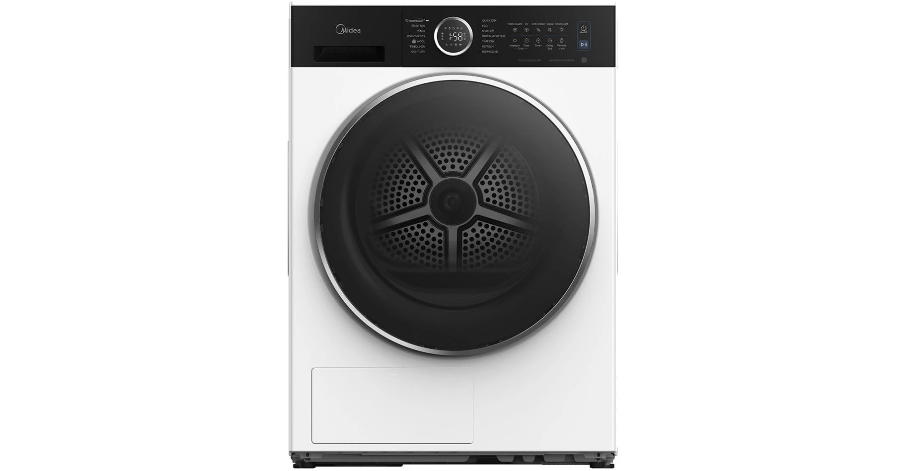 Midea MD205H80BW/W-BK sušilica rublja