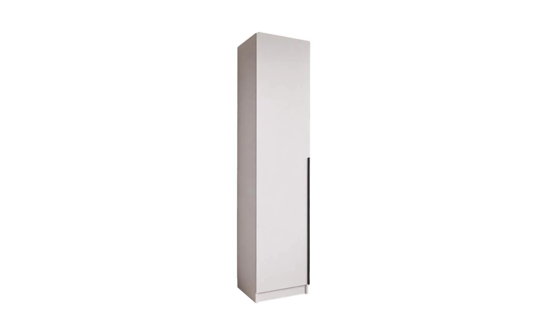 Riva otklopni ormar 50x42x245 cm bela