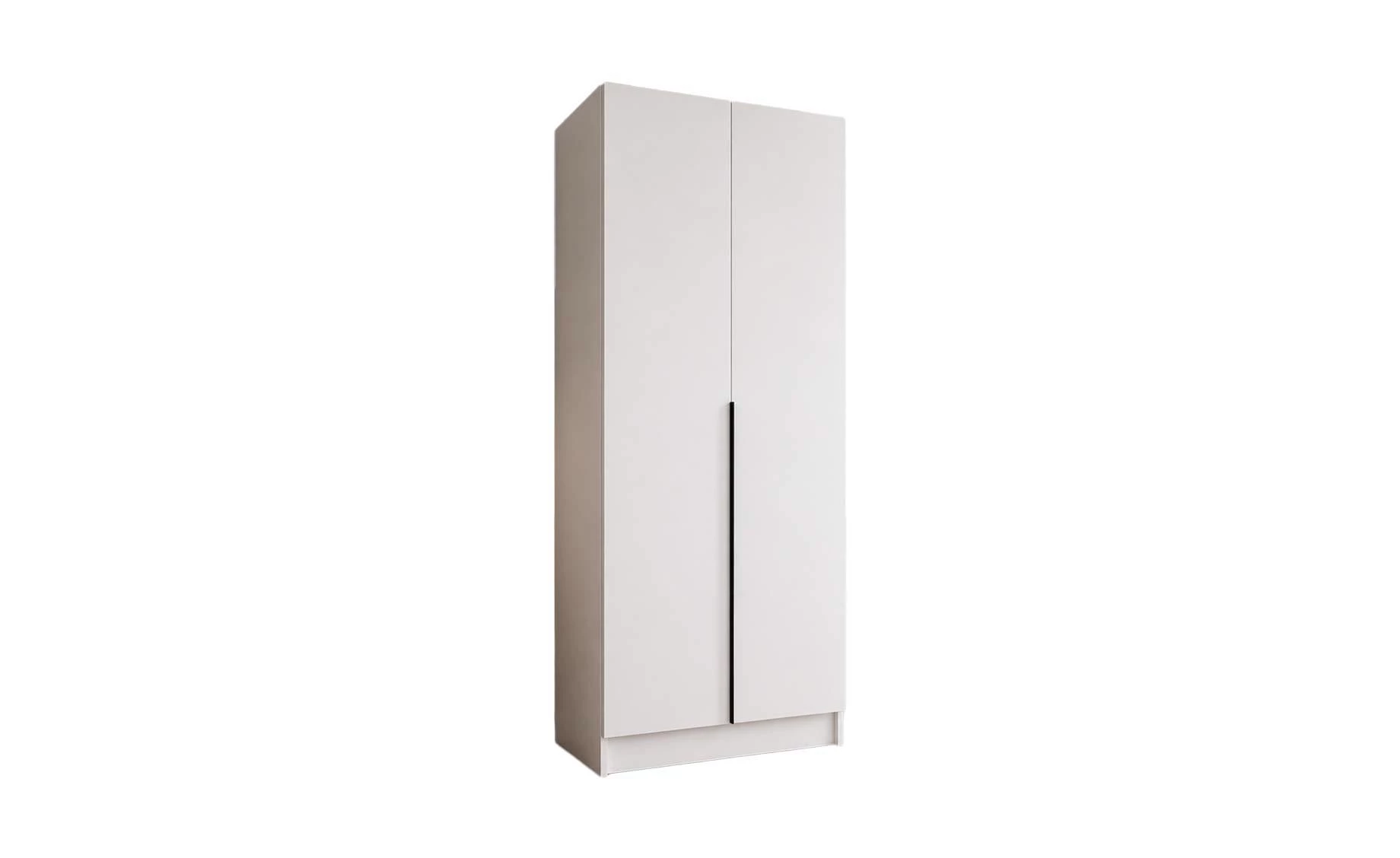 Riva otklopni ormar 100x42x245 cm bela