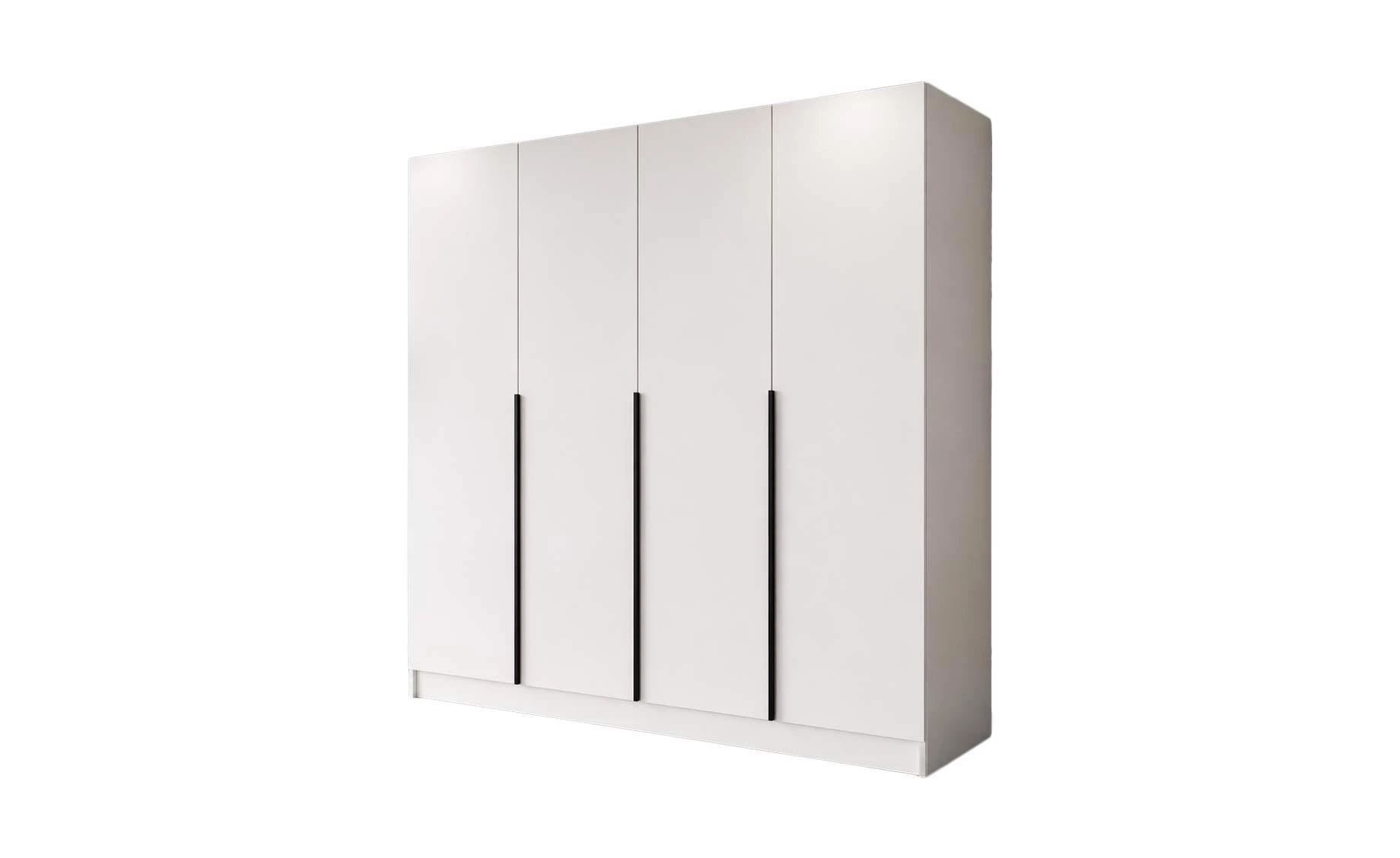 Riva otklopni ormar 200x42x245 cm bela