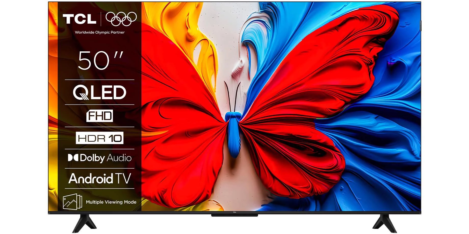 TCL 50S5K (50"/127 cm) Full HD QLED Google smart TV