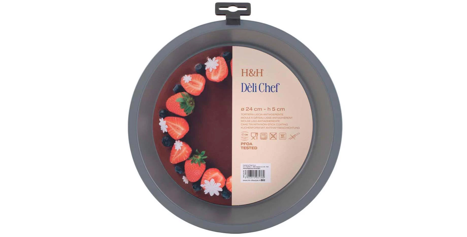 Kalup okrugli za pečenje Delichef 24 cm