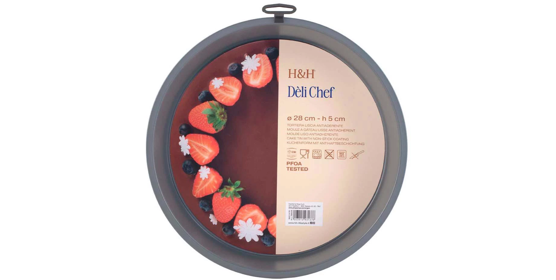 Kalup okrugli za pečenje Delichef 28 cm