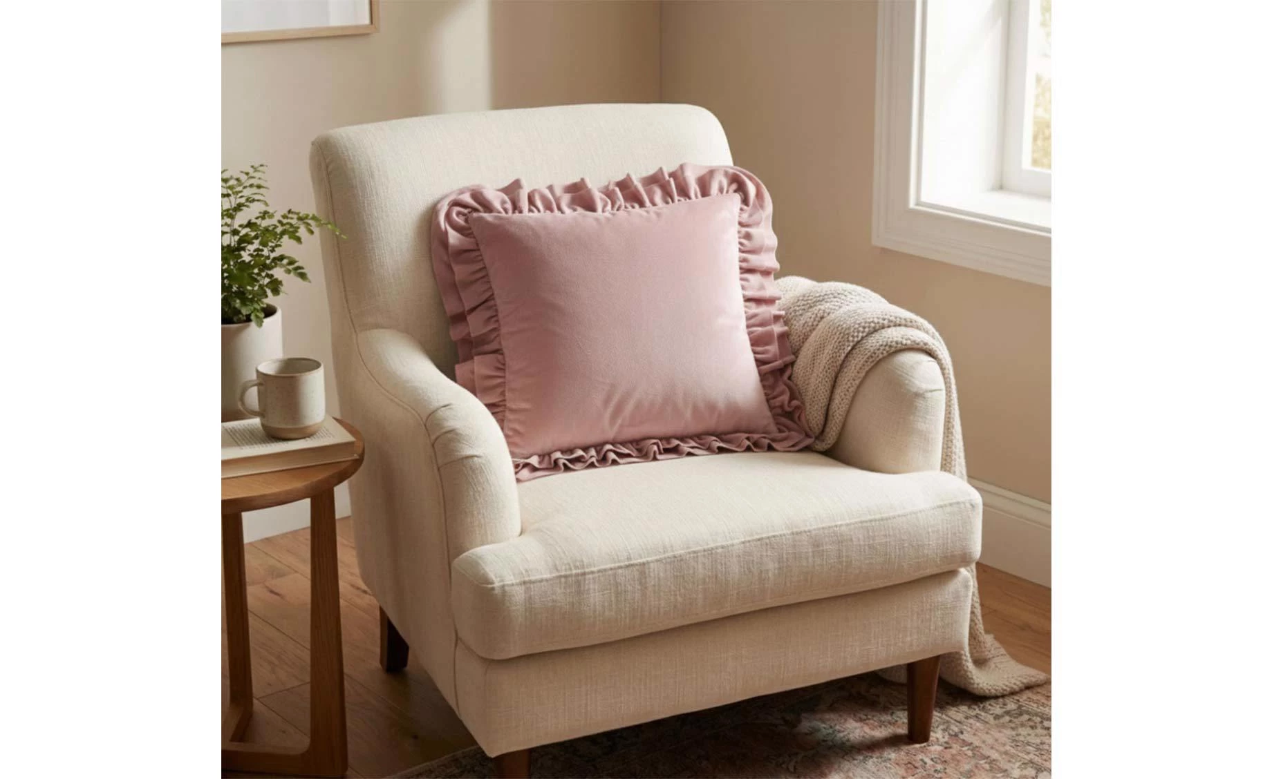 Jastuk Sophie 45x45cm roze