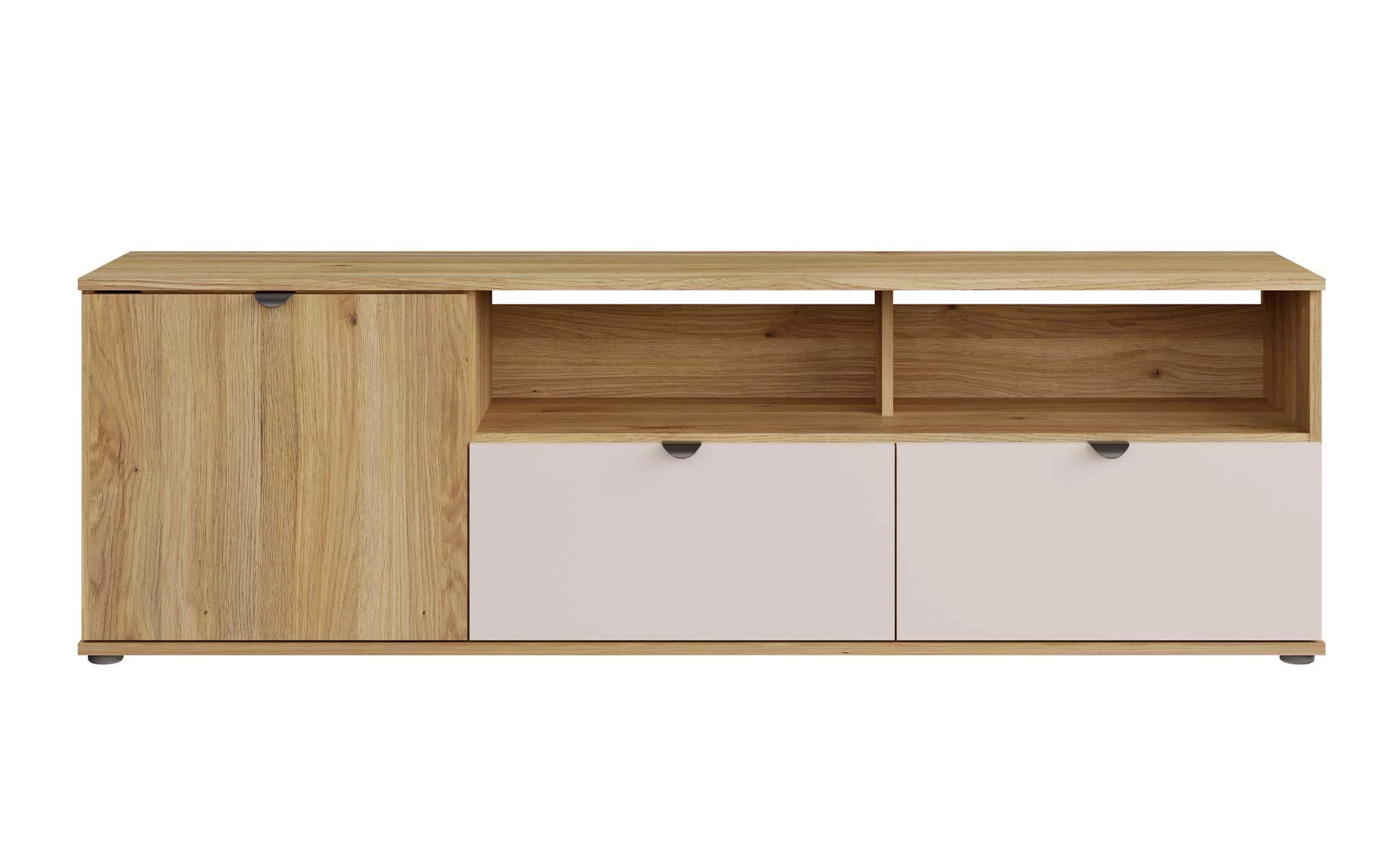 Sumica TV komoda 159,6x34,8x49,7 cm mauvella hrast/pesak