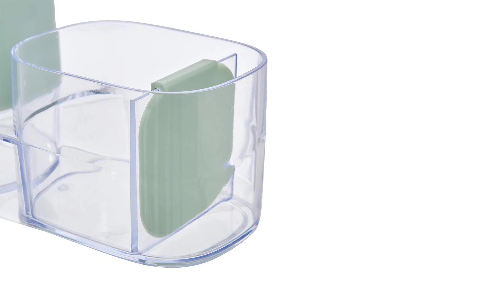 Dispenzer za sapun sa posudom za sudoperu Poly 19 cm zeleni